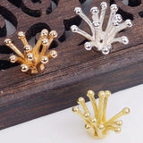 10pcs 12*10mm Copper Stamen DIY Jewelry Making
