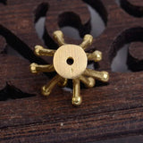 10pcs 12*10mm Copper Stamen DIY Jewelry Making