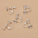 20pcs Metal Copper Clip Earring No Pierced Hook DIY Jewelry Accessoris
