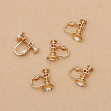 20pcs Metal Copper Clip Earring No Pierced Hook DIY Jewelry Accessoris
