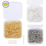 450PCS 24mm Metal Eye Pins for DIY Jewelry Making