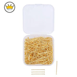 450PCS 24mm Metal Eye Pins for DIY Jewelry Making