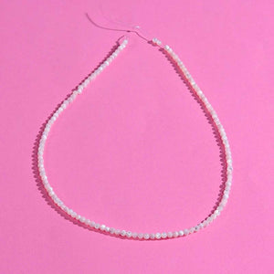 120Pcs Shell Stones 3MM Beads Girls DIY Jewelry Making Necklace Bracelet