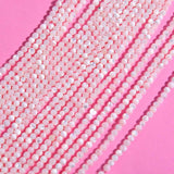 120Pcs Shell Stones 3MM Beads Girls DIY Jewelry Making Necklace Bracelet