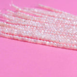120Pcs Shell Stones 3MM Beads Girls DIY Jewelry Making Necklace Bracelet