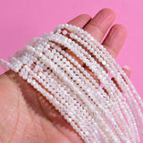 120Pcs Shell Stones 3MM Beads Girls DIY Jewelry Making Necklace Bracelet