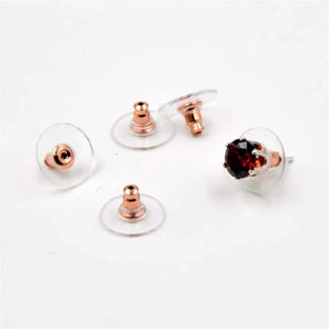 50pcs High Ear Nail Copper Ear Stud Earring Stoppers Jewelry Accessories