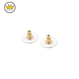50pcs High Ear Nail Copper Ear Stud Earring Stoppers Jewelry Accessories