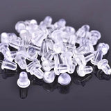 1000PCS/Lot Silicone Earring Back Stoppers DIY Jewelry Making