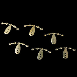 Brass Geometric Irregular Earrings Pendant DIY Brass Jewelry