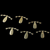 Brass Geometric Irregular Earrings Pendant DIY Brass Jewelry