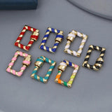 Enamel Carabiner Spiral Clasps for Jewelry Making
