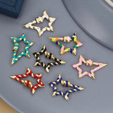 Enamel Carabiner Spiral Clasps for Jewelry Making