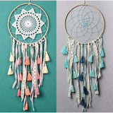 50pc Mini Soft Silky Floss Tassel Jump Ring Earrings Jewelry DIY Craft Accessory