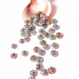 DIY Ethnic Retro Round Beads Jewelry Set