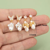 Flower Shape Charms DIY Pendants 2pcs/lot
