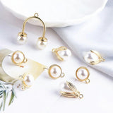 Baroque Water Drop Pearl Pendant for DIY Earrings