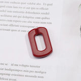 Multicolor Resin Geometric Earrings DIY Jewelry Material