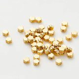 20pcs 14K 18K Plated Flower Spacer Beads DIY Jewelry Making Findings