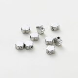 20pcs 14K 18K Plated Flower Spacer Beads DIY Jewelry Making Findings