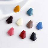 6pcs Irregular One Hole Pierced Earrings DIY Jewelry Components