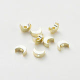20pcs Moon Shape Spacer Beads for DIY Jewelry Necklace Bracelet