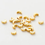 20pcs Moon Shape Spacer Beads for DIY Jewelry Necklace Bracelet