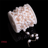 Various Shapes Irregular Pearl Chains Base Parts For Jewelry DIY Making