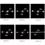 Various Shapes Irregular Pearl Chains Base Parts For Jewelry DIY Making