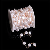 Various Shapes Irregular Pearl Chains Base Parts For Jewelry DIY Making