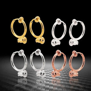 10PCS 13*17mm Metal Copper Ear Clip Earrings Setting