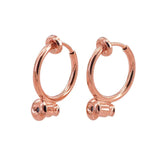 10PCS 13*17mm Metal Copper Ear Clip Earrings Setting