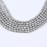 Grey Cultured Freshwater Pearl Strand 4-5mm - Jewelry Making