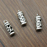 20pcs Antique Silver Buckle Clasps Hooks Crimp Beads Caps Jewelry Findings
