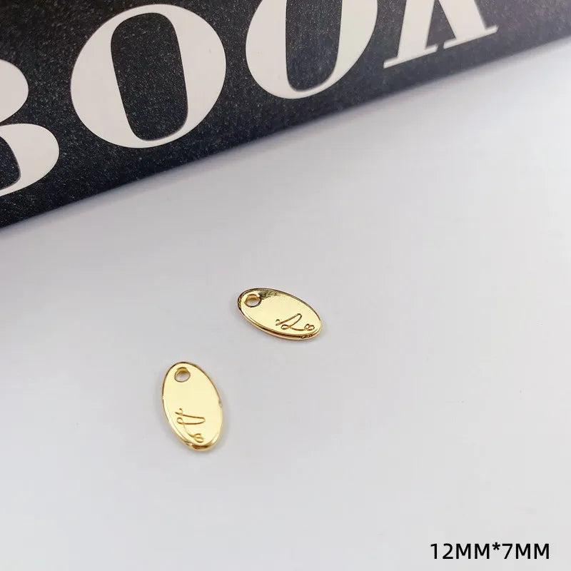 10pcs God Pendants Love Heart Forever Letter Pendant Base Pendant Charms
