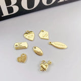 10pcs God Pendants Love Heart Forever Letter Pendant Base Pendant Charms