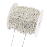 10M Ball Chain Necklace DIY Craft Rustproof Copper Pendant Tags