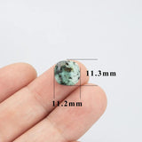 2pcs Natural Stone Charms for DIY Jewelry Making