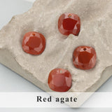 2pcs Natural Stone Charms for DIY Jewelry Making