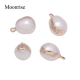 2Pcs Freshwater Cultured Pearl Charms for Jewelry Making