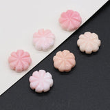 2pcs Freshwater Shells Loose Beads Crafts DIY Jewelry 12x12mm