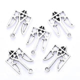 100 Pcs Ukrainian Symbol Pendants - Ukraine Remembrances Jewelry