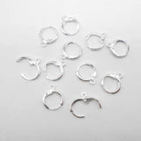 20PCS Plated Earring Hook Earwires DIY Making Accessories