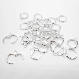 20PCS Plated Earring Hook Earwires DIY Making Accessories