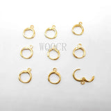 20PCS Plated Earring Hook Earwires DIY Making Accessories