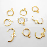 20PCS Plated Earring Hook Earwires DIY Making Accessories