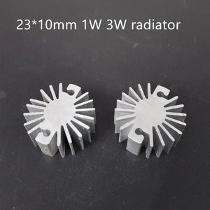 5PCS 23*10mm 1W 3W LED Heat Sink Radiator for Chip Cooling