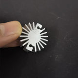 5PCS 23*10mm 1W 3W LED Heat Sink Radiator for Chip Cooling