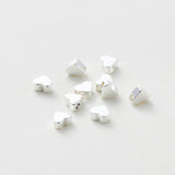 20Pcs Heart Spacer Beads 5x6mm for DIY Bracelet Necklace Jewelry Making