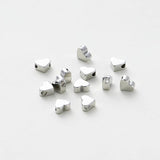20Pcs Heart Spacer Beads 5x6mm for DIY Bracelet Necklace Jewelry Making